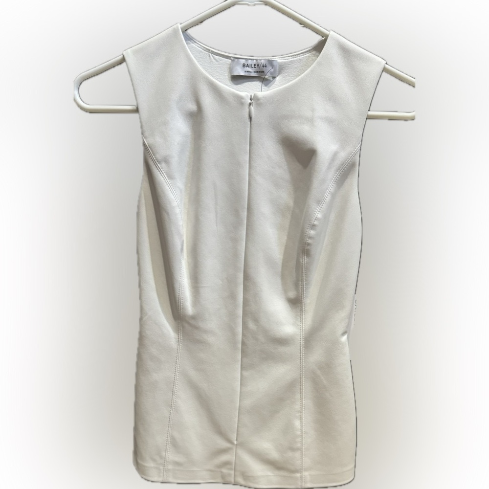 Bailey 44 leather blouse